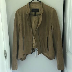 BCBG Suede Jacket. Worn once.